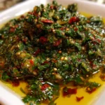 Classic Chimichurri Sauce with Herbs & Garlic – Fresh, Zesty & Packed with Bold Flavor!
