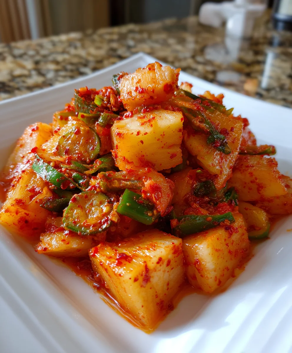 Spicy Pineapple Kimchi Marinade – Sweet Heat with a Bold, Tangy Kick