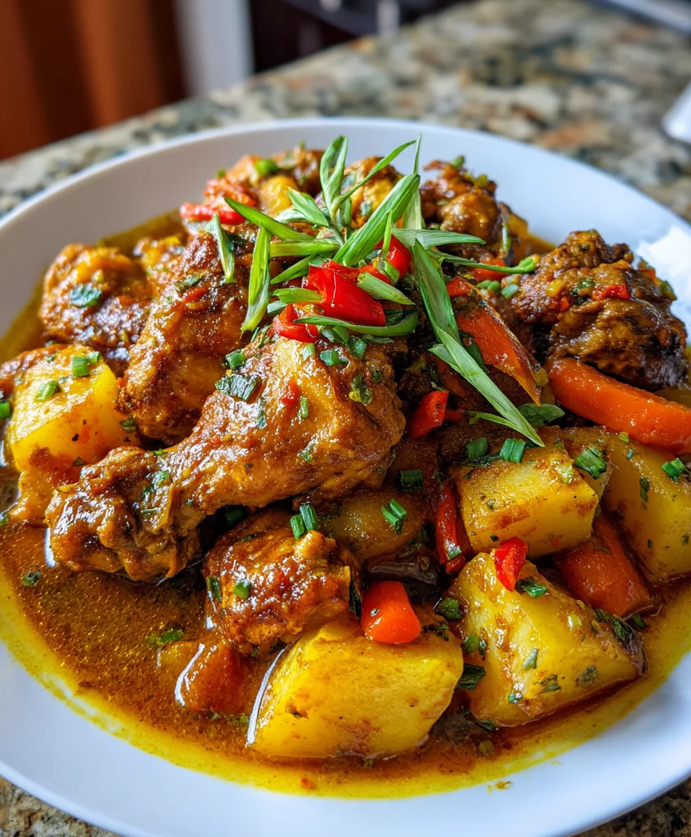 Jamaican Curry Chicken – Bold, Spicy & Packed with Island Flavor