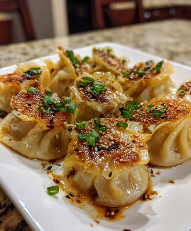 Air Fried Pork Dumplings – Crispy, Juicy & Better Than Takeout
