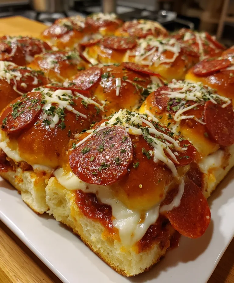 Pizza Sliders – Cheesy, Saucy & Perfect Party Comfort Food!