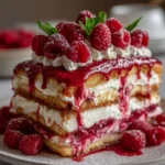 Raspberry Tiramisu – Creamy, Fruity & Elegantly Indulgent!