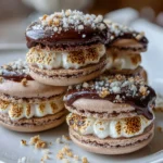 S’mores French Macarons – Toasty, Chocolatey & Sweetly Decadent