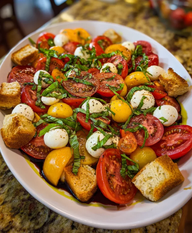 Caprese Salad Bowl Mozzarella – Fresh, Juicy & Beautifully Simple