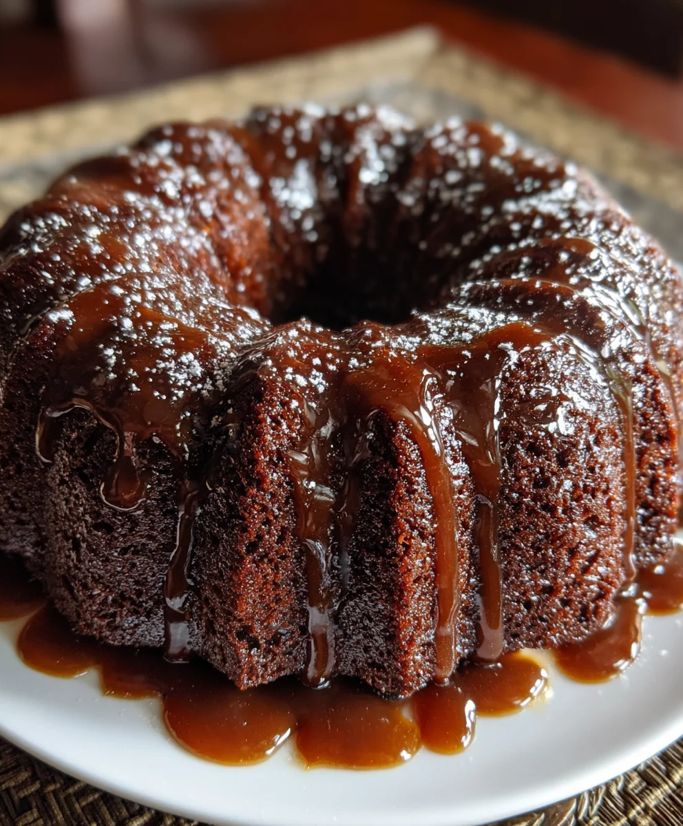 Guinness Chocolate Bundt Cake – Bold, Moist & Deeply Chocolatey