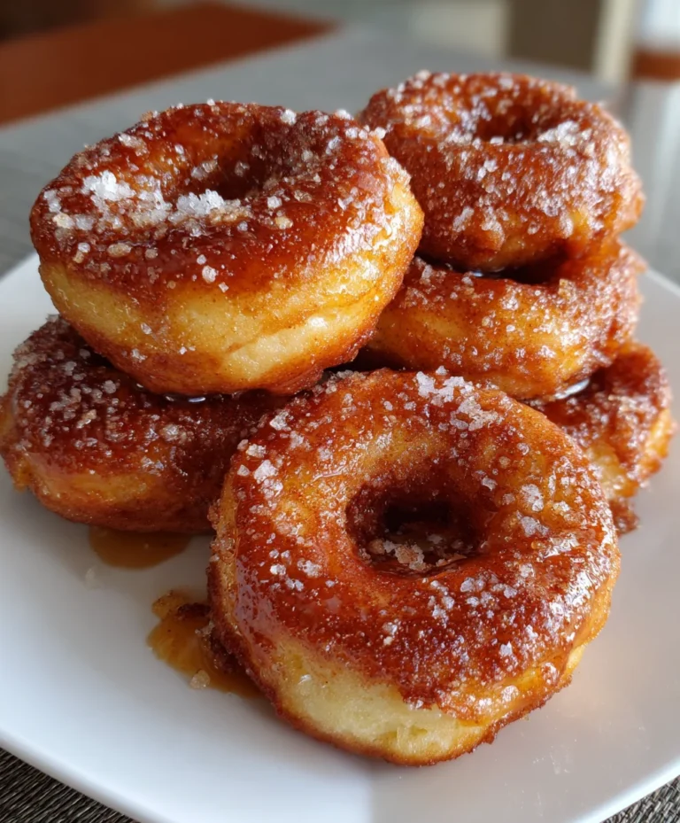 Baked Apple Donuts – Soft, Cozy & Bursting with Fall Flavor