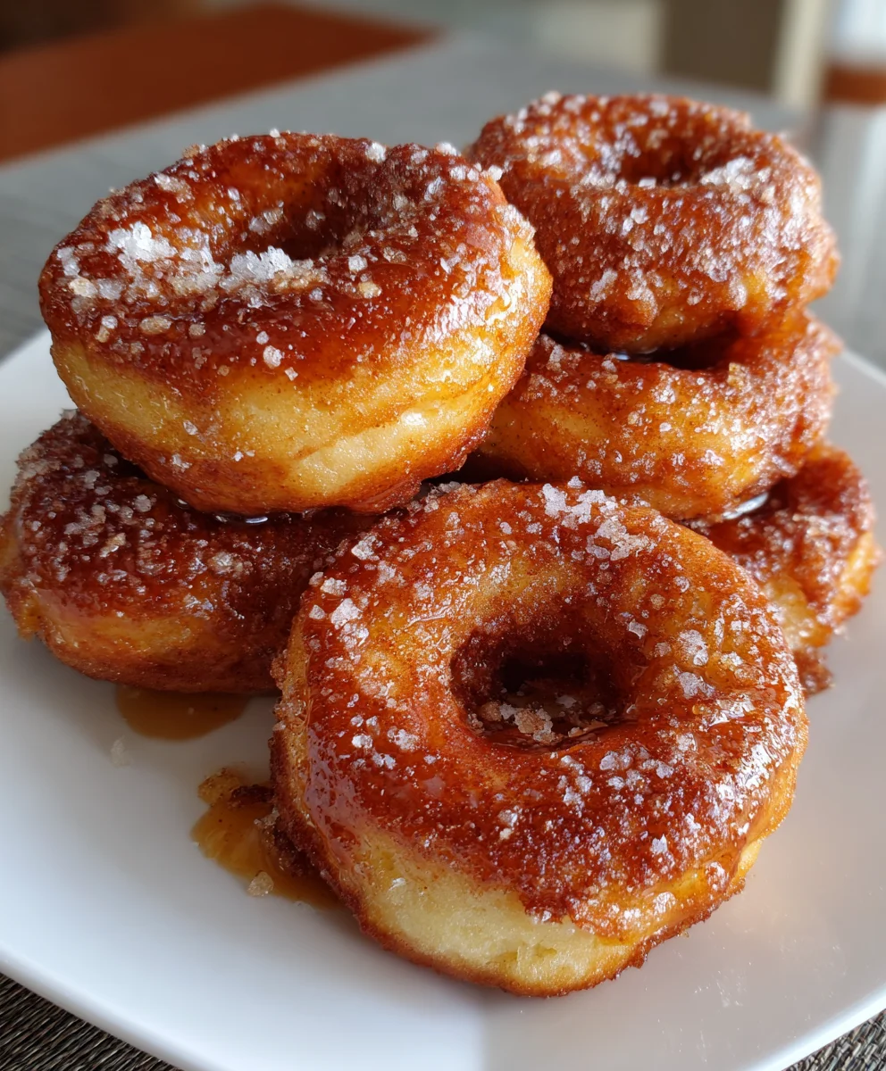 Baked Apple Donuts – Soft, Cozy & Bursting with Fall Flavor