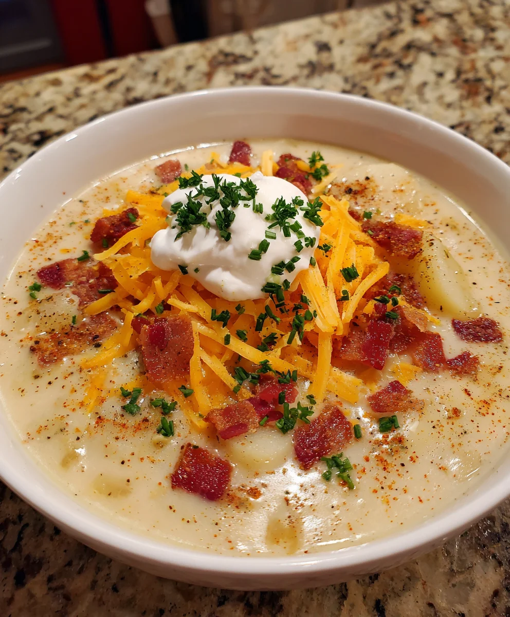 Hash Brown Potato Soup – Creamy, Cozy & Loaded with Comfort