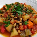 Black-Eyed Pea Stew with Chef’s Touch – Hearty, Flavorful & Comfort in Every Spoonful