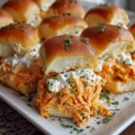 Buffalo Chicken Pizza Dip Sliders – Spicy, Cheesy & Totally Crowd-Pleasing