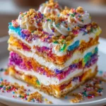 Chaos Style Confetti Birthday Cake – Bold, Colorful & Over-the-Top Fun