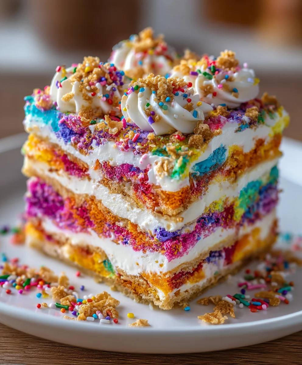 Chaos Style Confetti Birthday Cake – Bold, Colorful & Over-the-Top Fun