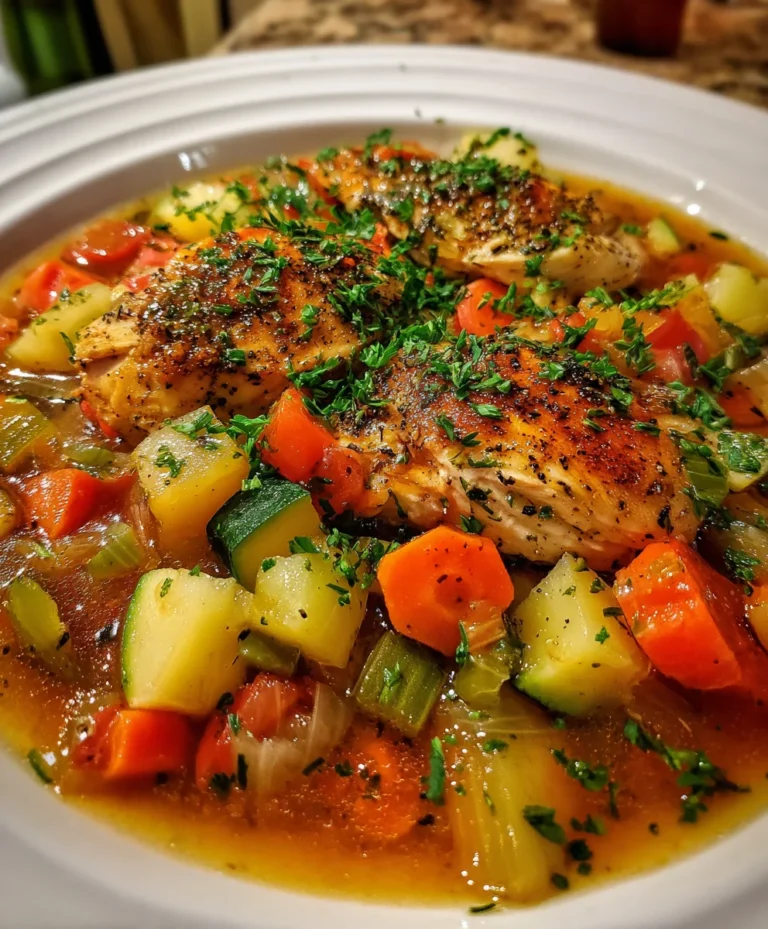 Ranch Chicken Veggie Soup – Hearty, Creamy & Packed with Comforting Flavor