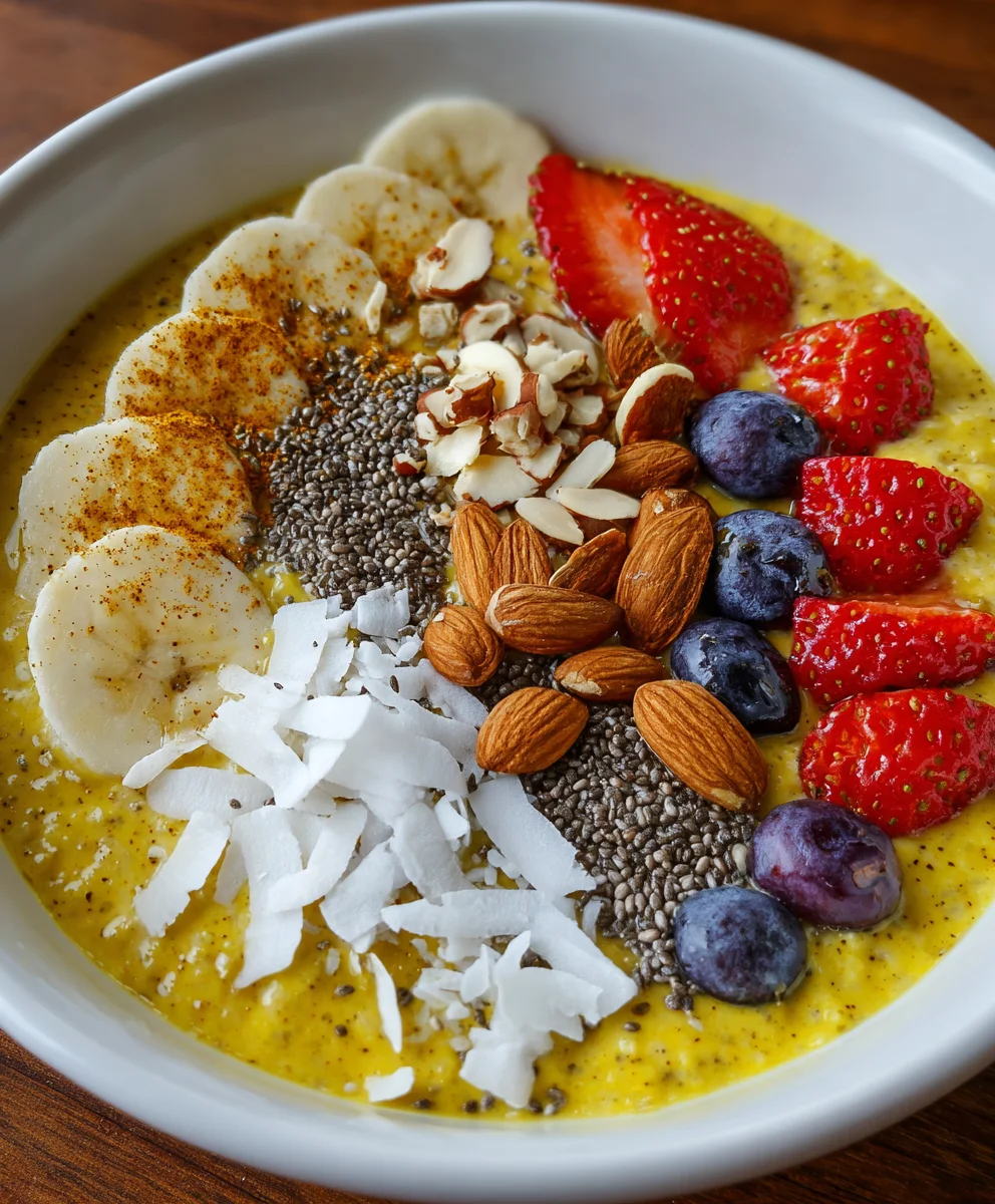 Vegan Golden Milk Overnight Oats – Creamy, Cozy & Nourishingly Delicious