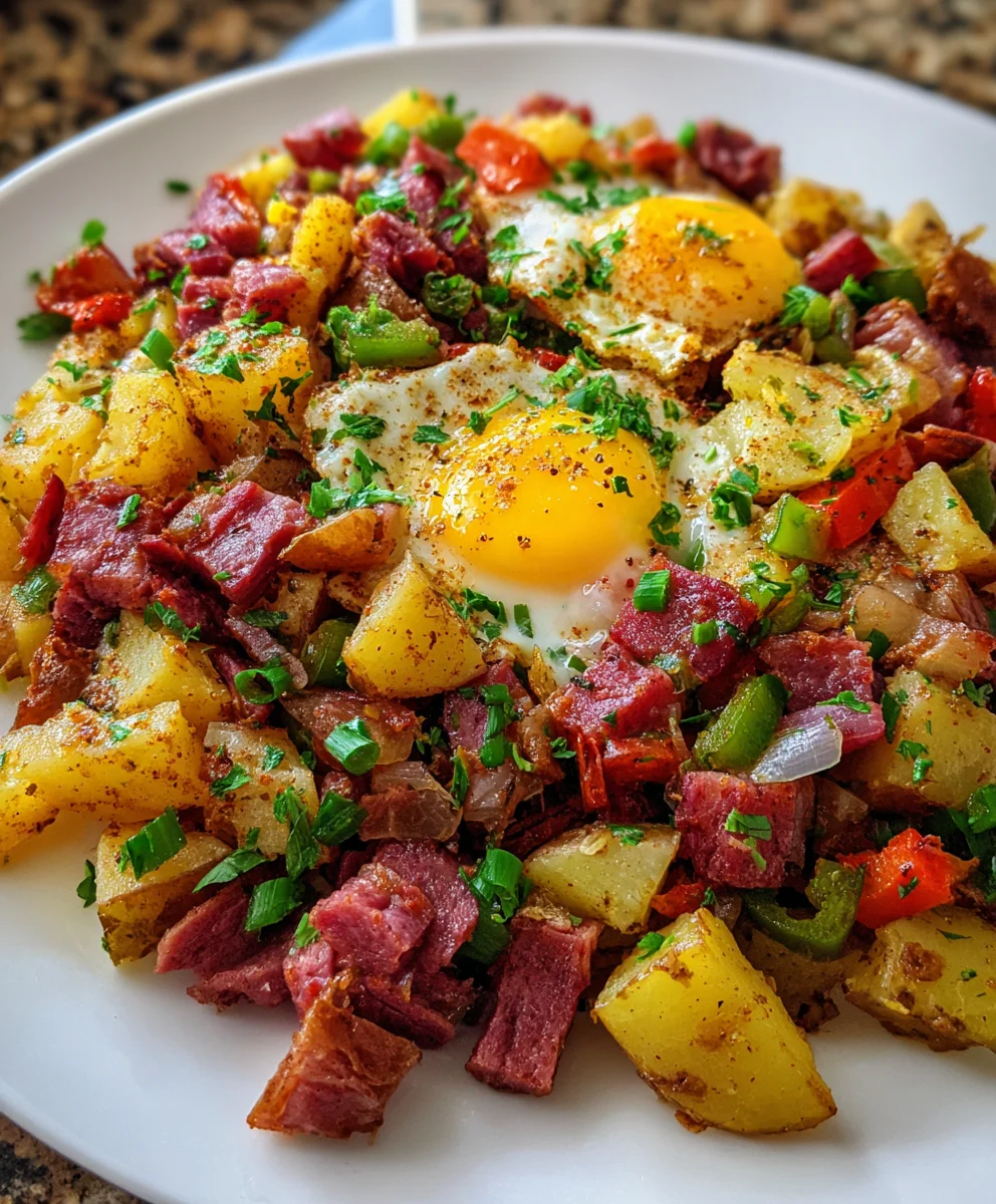 Corned Beef Hash Skillet – Crispy, Savory & Ultimate Comfort Food