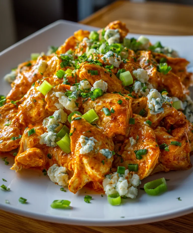Slow Cooker Buffalo Chicken – Spicy, Juicy & Effortlessly