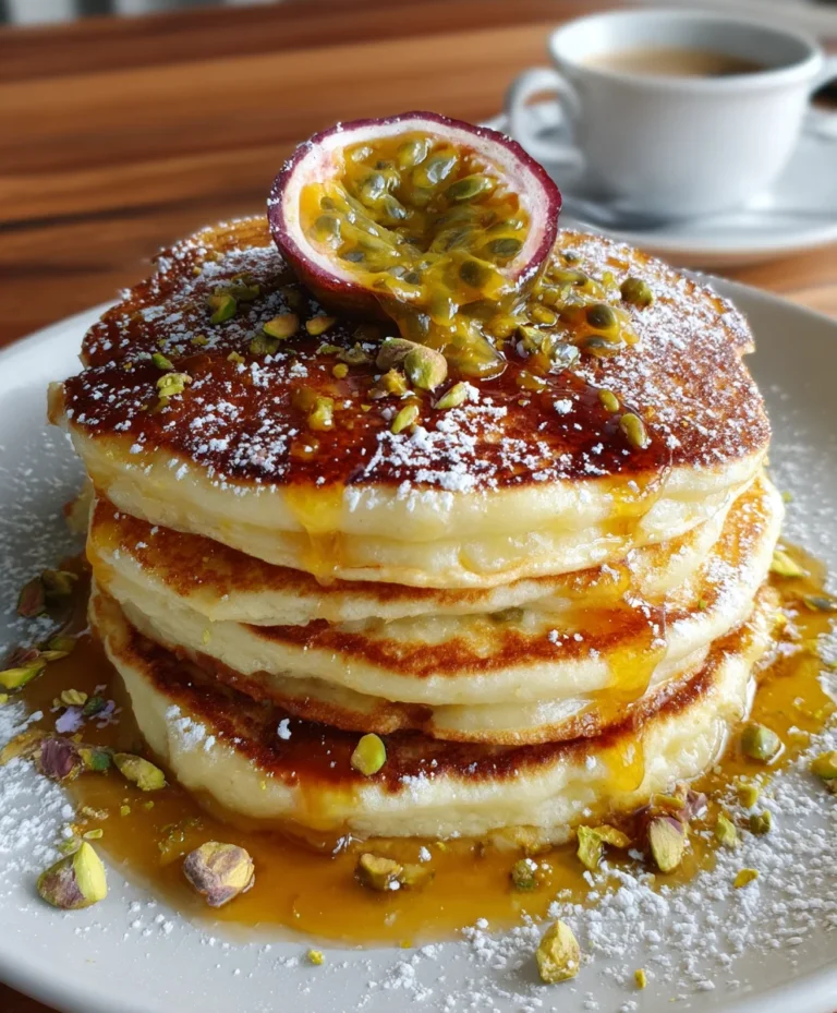 Lemon Ricotta Syrian Pancakes – Light, Fluffy & Bursting with Citrus Sweetness!