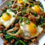 Keto Sausage Egg Spinach – Savory, Satisfying & Packed with Protein