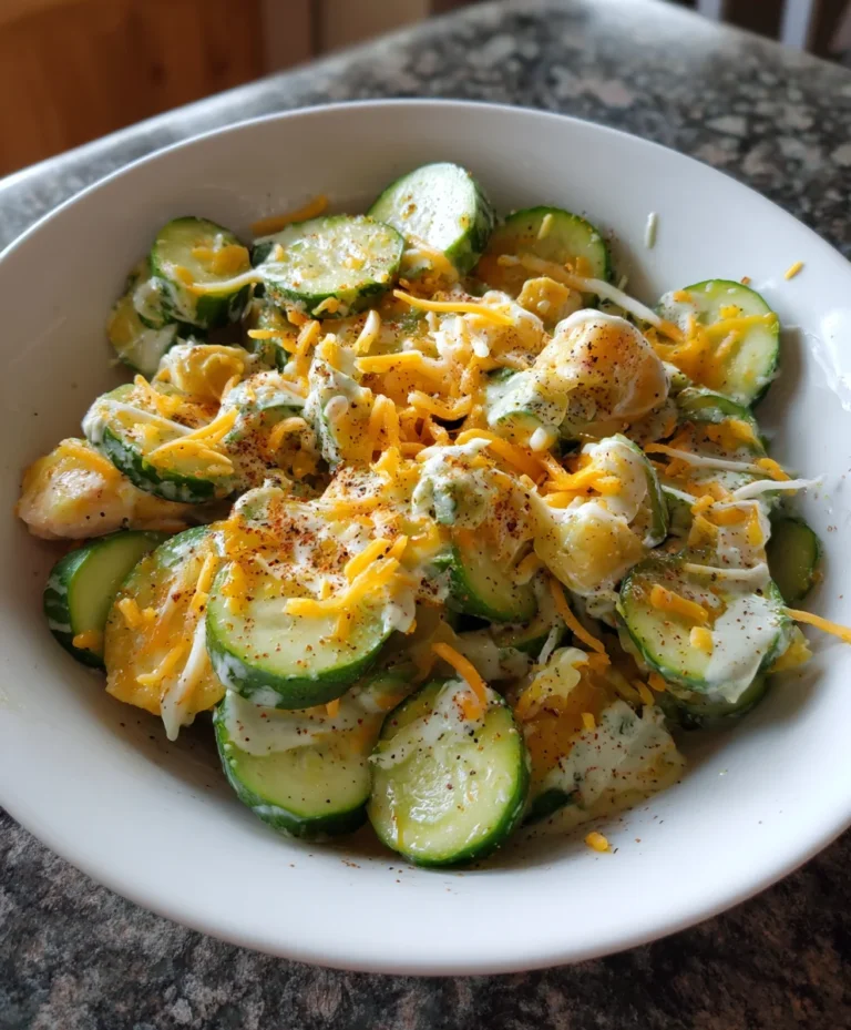 Cucumber Snack Bowl – Cool, Crunchy & Refreshingly Light