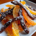 Candied Orange Peel Chocolate – Sweet, Citrusy & Dipped in Decadent Dark Chocolate