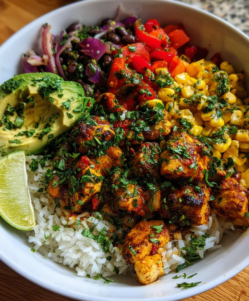 Cajun Chicken Bowl – Smoky, Spicy & Loaded with Bold Flavor