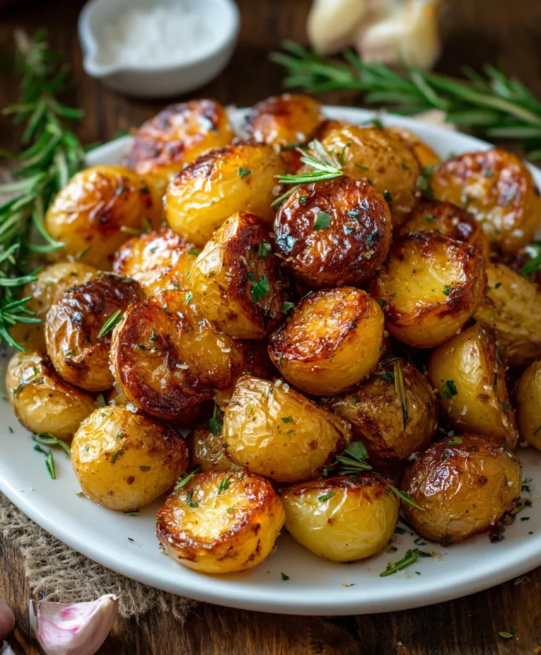 Crispy Oven Roasted Baby Potatoes – Golden, Crunchy & Irresistibly Delicious!