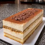 Tiramisu Mousse Cake – Elegant, Creamy & Coffee-Infused Perfection!