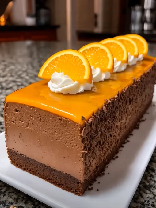 Chocolate Orange Mousse Cake – Rich, Zesty & Elegantly Indulgent!