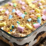 Easter Dirt Cake – Fun, Creamy & Chocolatey Delight!