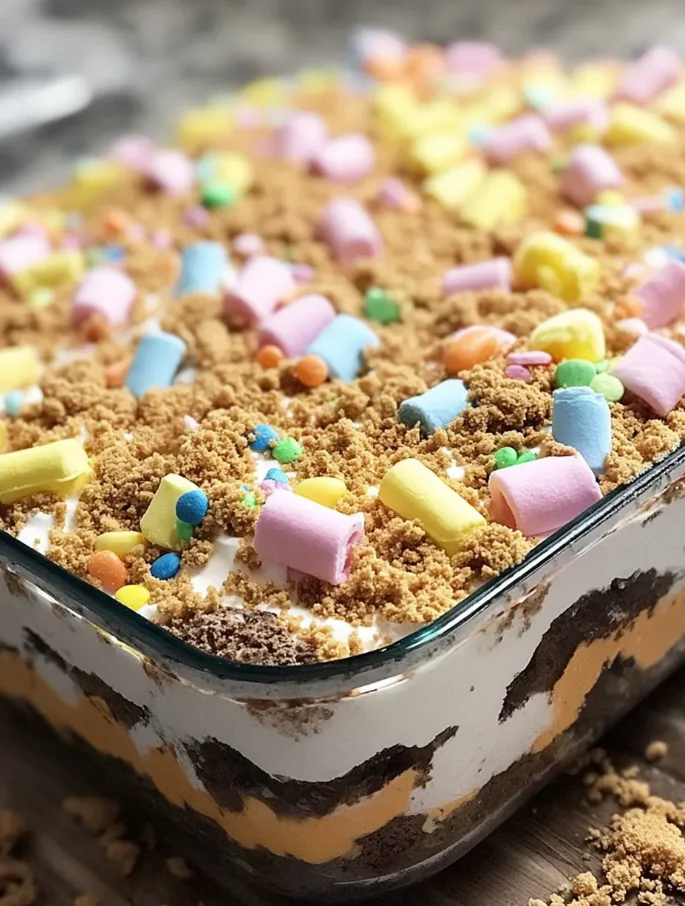 Easter Dirt Cake – Fun, Creamy & Chocolatey Delight!