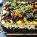 Easter Dirt Cake Casserole – Creamy, Chocolatey & Festively Fun!