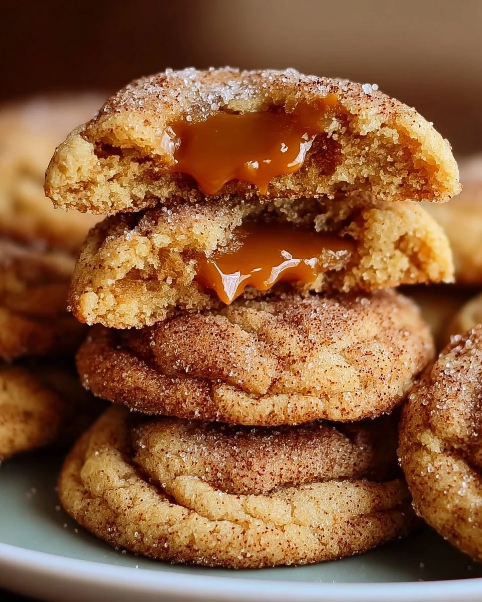 Delicious brown sugar cinnamon butter cookies on a rustic wooden table.