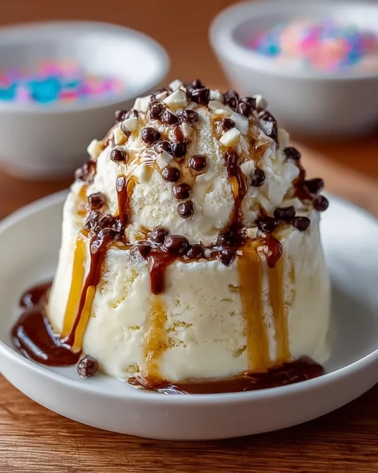 High-protein cottage cheese ice cream made in Ninja Creami.