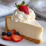 Easy No-Bake Vanilla Bean Cheesecake – Creamy, Elegant & Effortlessly Delicious