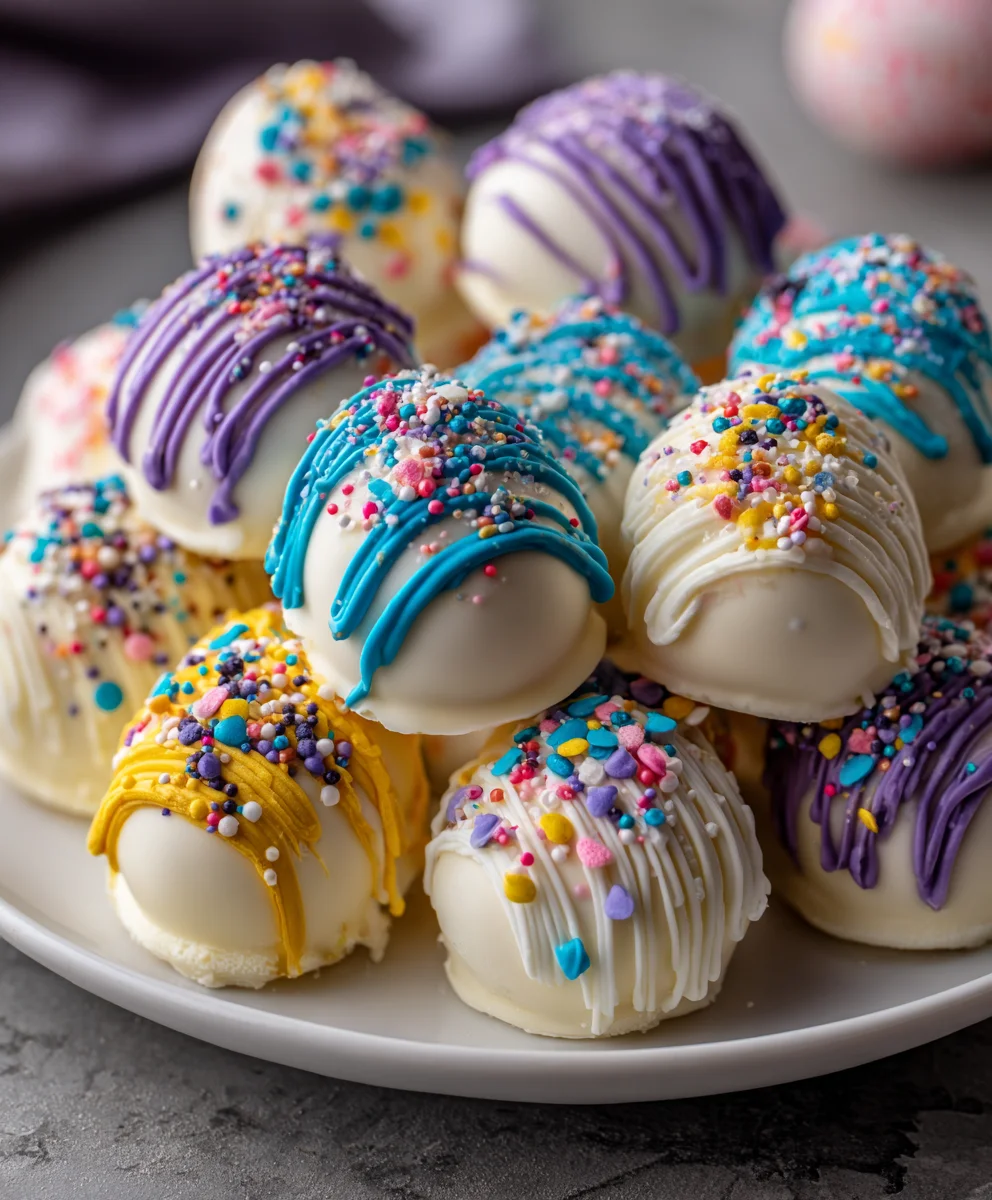 Easter Egg Oreo Cookie Balls – Creamy, Chocolatey & Perfectly Festive!