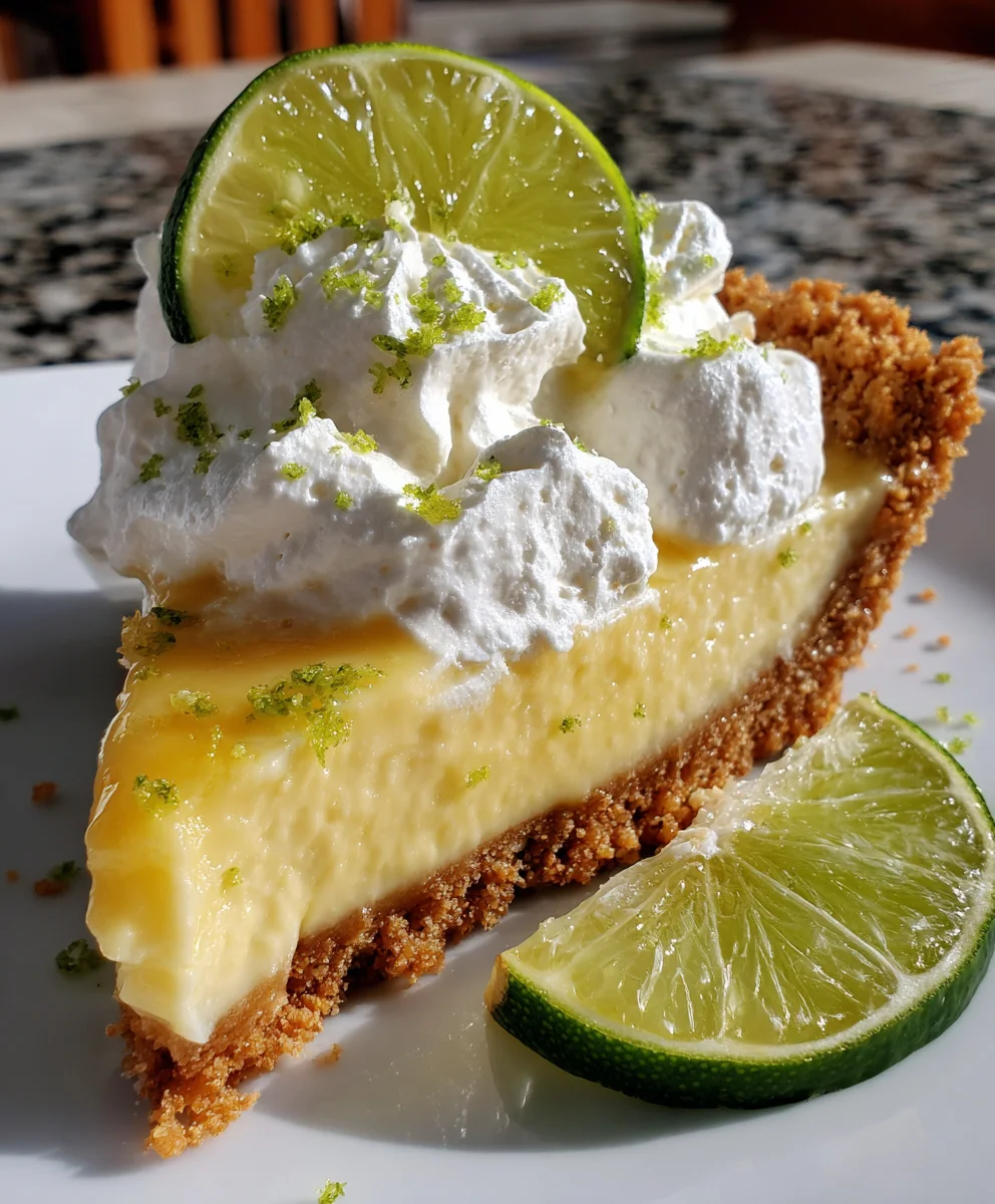 Key Lime Pie Dessert – Zesty, Creamy & Perfectly Refreshing