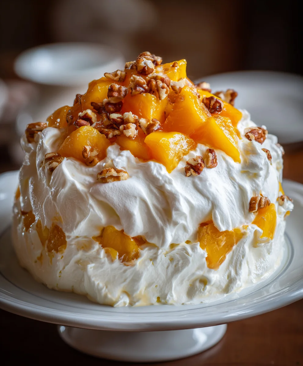 Peach Fluff – Creamy, Fruity & Perfectly Sweet