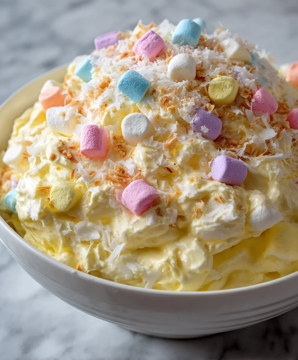 Three Minute Easter Fluff – Sweet, Creamy & Perfect for Spring Celebrations!