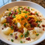 Crock Pot Crack Potato Soup – Creamy, Cheesy & Totally Irresistible