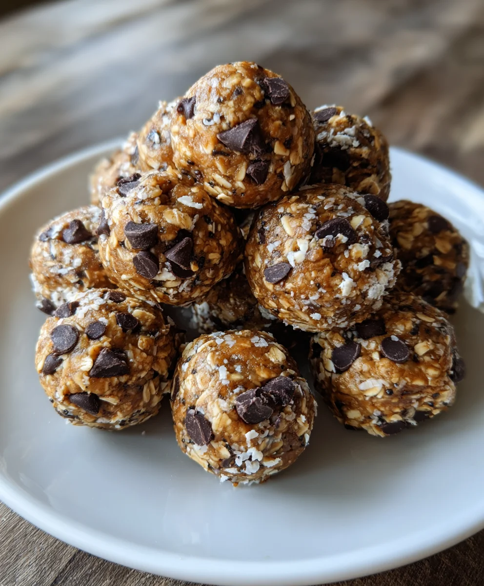 Mint Chocolate Chip Protein Balls – Cool, Chocolatey & Energy-Boosting