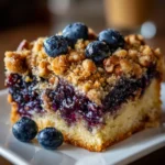 Blueberry Crumble Coffee Cake – Buttery, Fruity & Perfect with Coffee