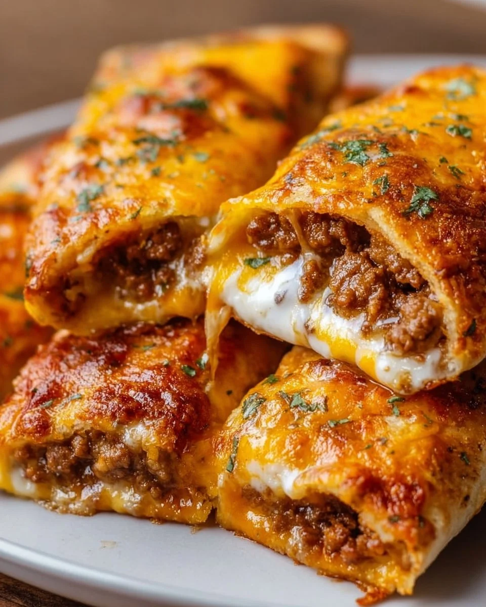 Delicious cheesy taco sticks ready to be served for snacking or appetizers