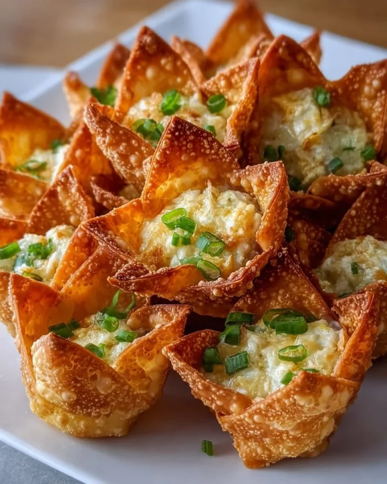 Delicious Crispy Crab Rangoon Bombs served on a plate