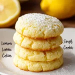 Delicious lemon cake cookies made from cake mix, perfect for any occasion.