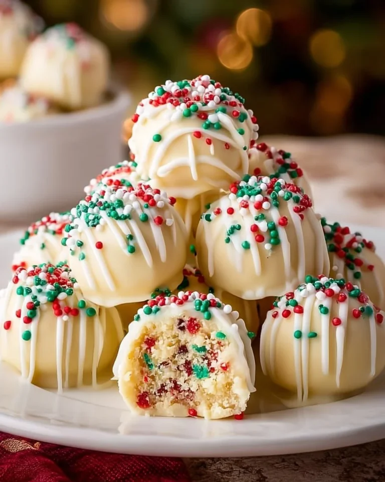 Little Debbie Christmas Tree Cake Balls perfect for holiday celebrations