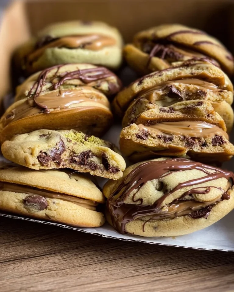 NYC-style stuffed cookies with rich chocolate and flavorful fillings