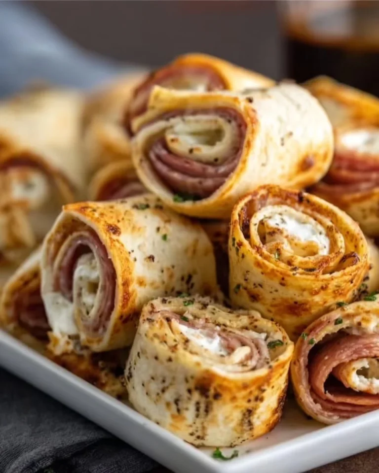 Delicious cream cheese tortilla bites served on a platter