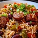 Delicious Jailhouse Rice served in a bowl with vibrant ingredients.