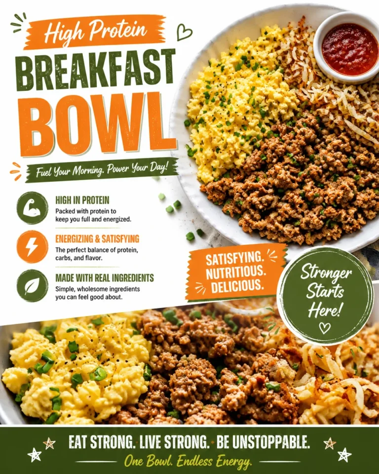 High protein breakfast bowl with eggs, spinach, and quinoa