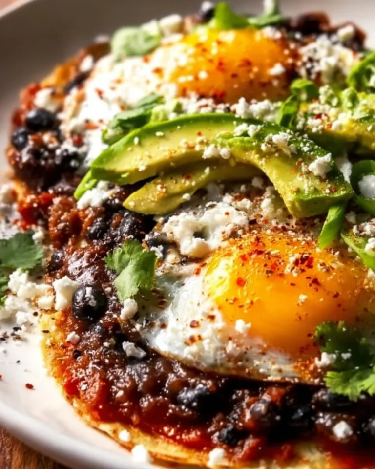 Delicious Ranch-style Eggs served with fresh ingredients